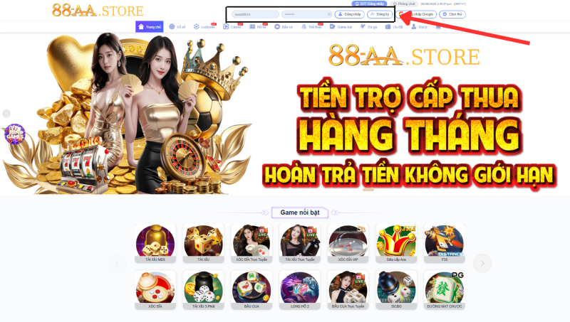 hướng dẫn đăng ký 88aa