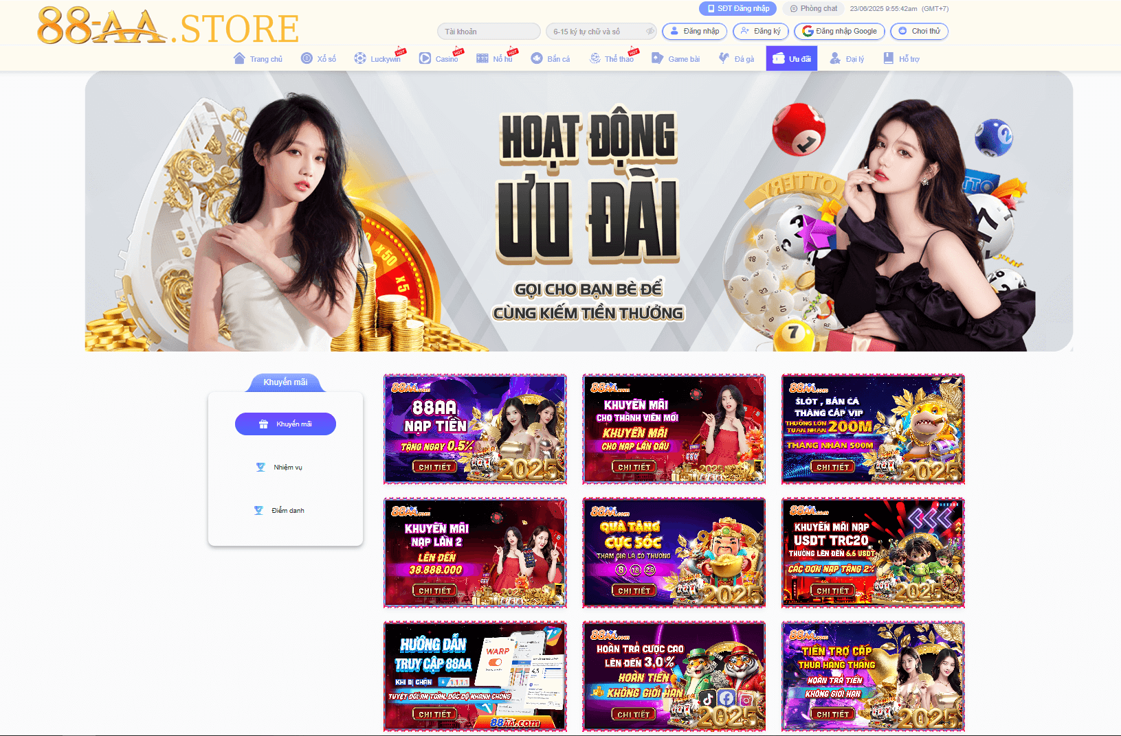 khuyến mãi khủng của 88AA